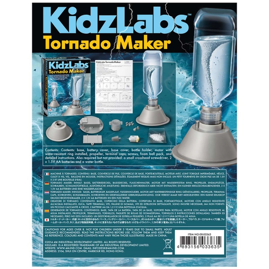 4M KidzLabs Tornado Maker Science Kit 