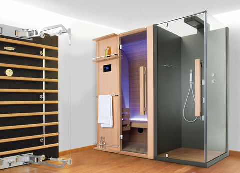 Generatore di vapore per sauna per doccia a vapore con bagno turco 