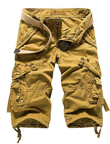 Dochter Boven hoofd en schouder limiet Men's Cargo Shorts Pants