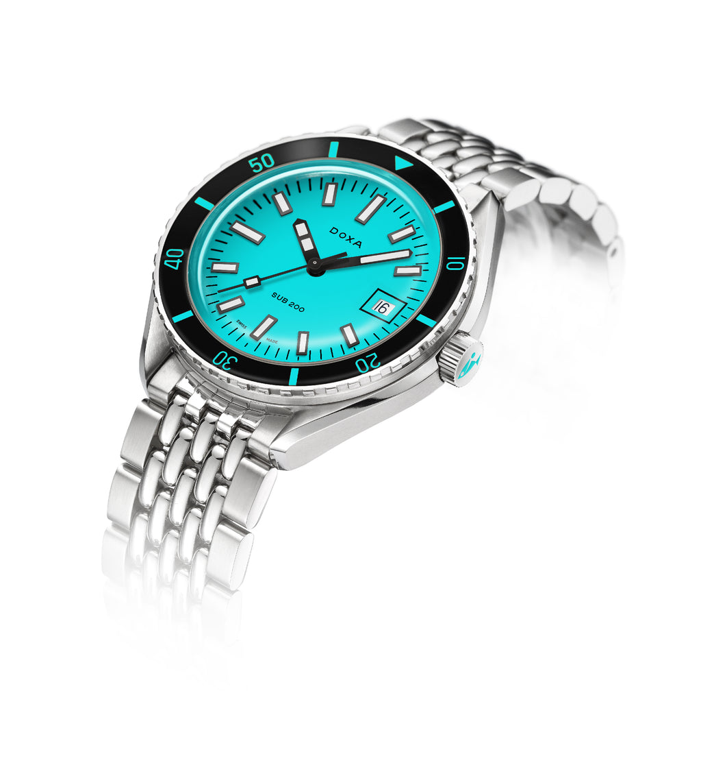 最終価格DOXA 自動巻スイス製ETA 156000円 - 腕時計(アナログ)