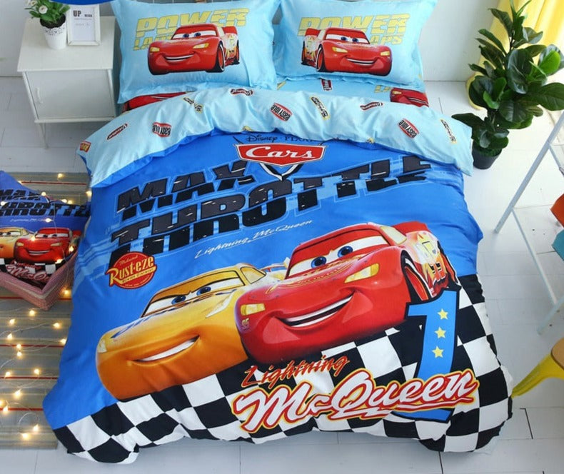 lightning mcqueen quilt set