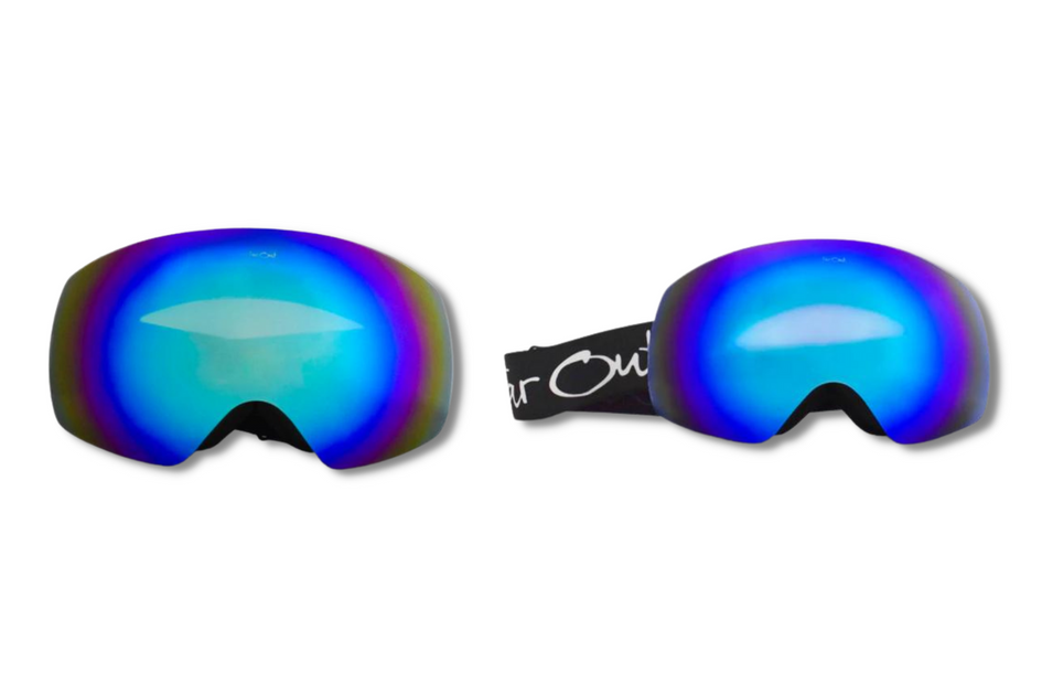 out of snow goggles