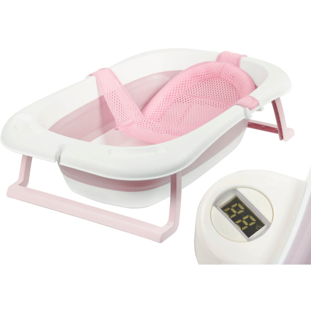 De volgende Zonder twijfel Perceptueel 3 in 1 roze opvouwbaar babybadje - Opvouwbare babybad - Roze babybad - –  Voordeelstore.nl