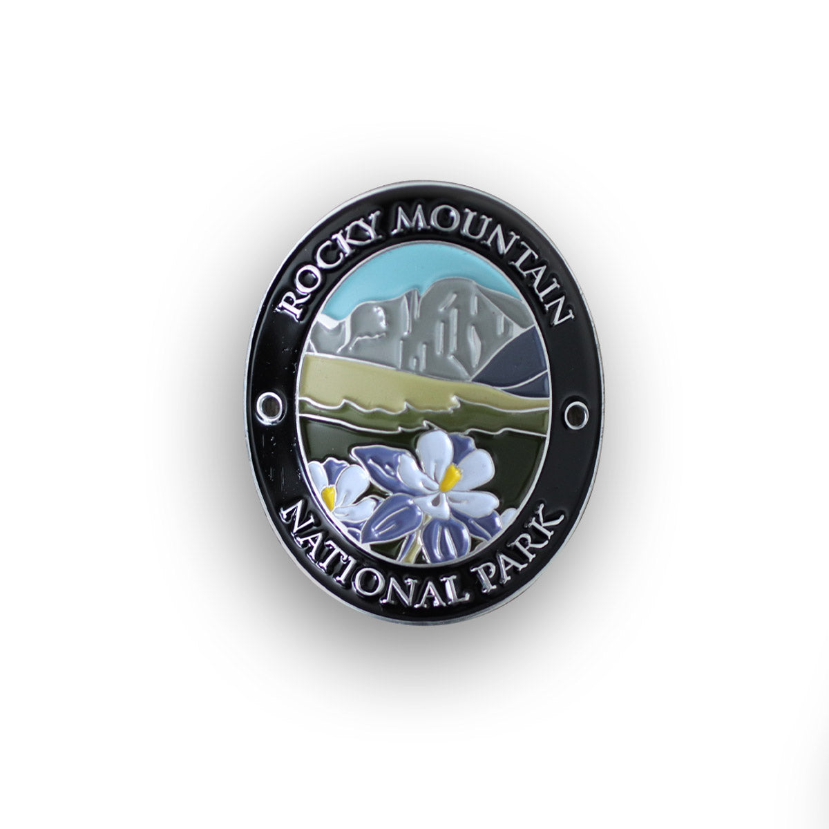 Rocky Mountain National Park CO walking Hiking Medallion NEW Goes On Staff 