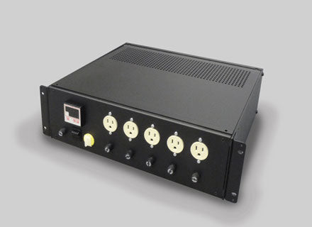 5 Cicruit, Single Zone Rack Mount Configuration for Laboratory Application