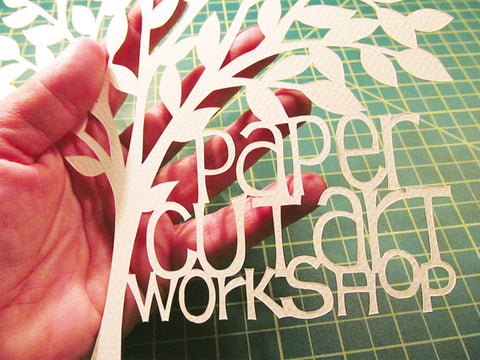 papercutting art workshop nashville