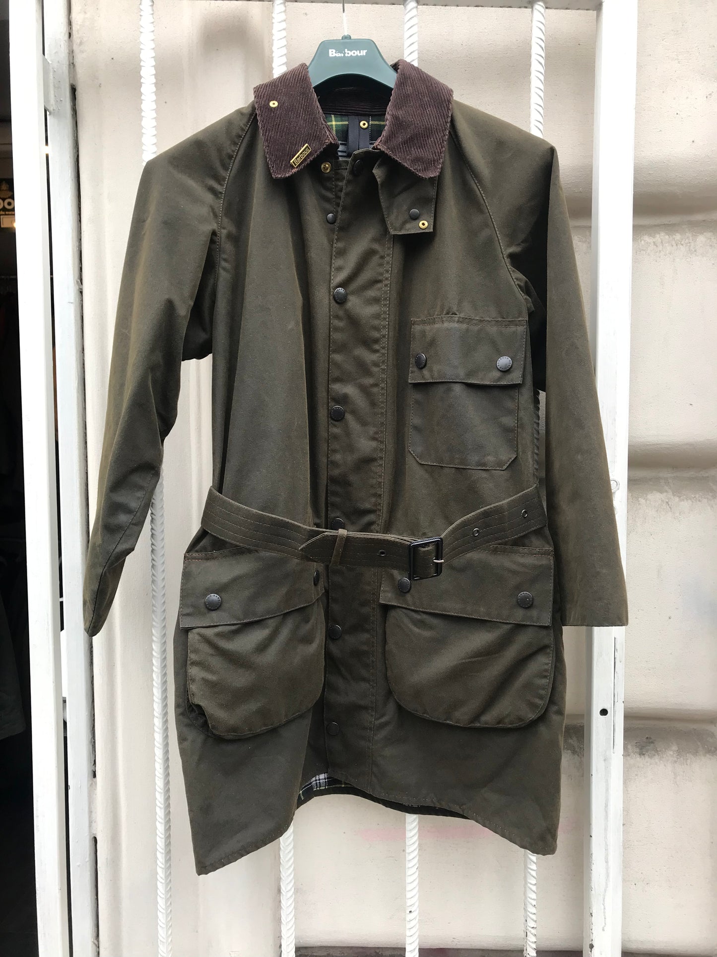 RARO Barbour Classic Solway Cerato Verde C38/97cm Small