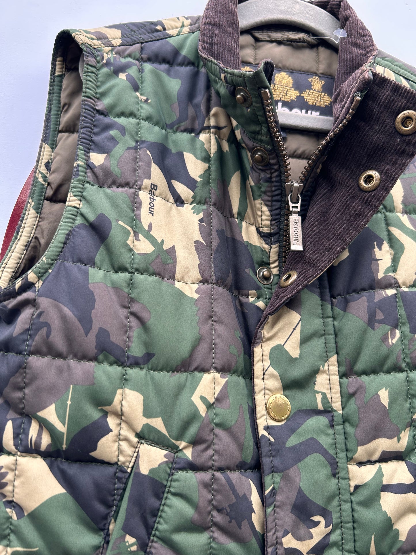 Gilet Barbour bambino 4/5 anni Camo Small