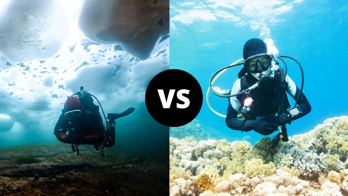 Drysuit vs Wetsuit What Do You Need? Mike's Dive Store