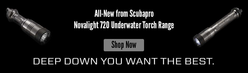 Scubapro Novalight 720 Dive Torch Range