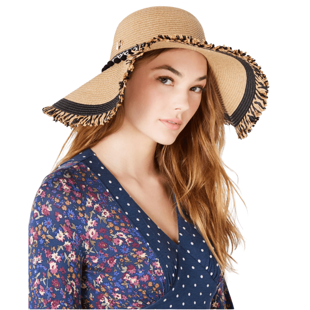 betsey johnson sun hat