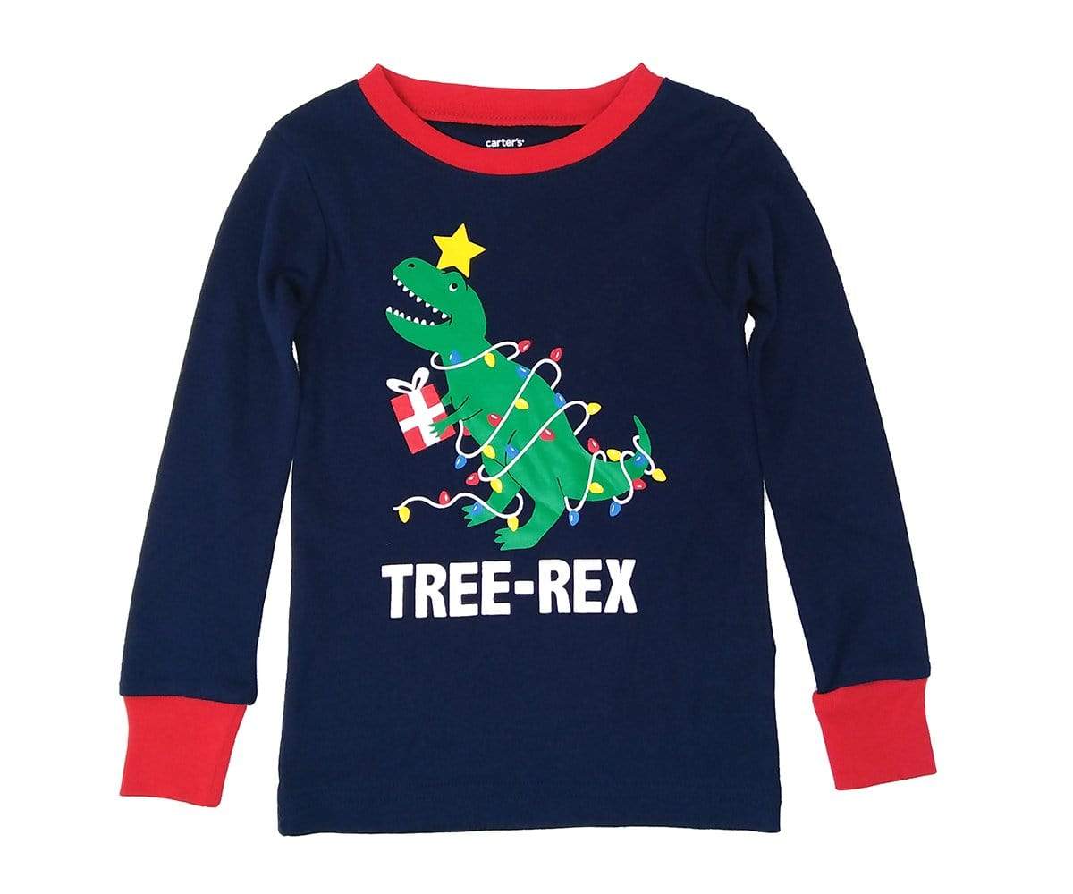 carters t rex christmas shirt