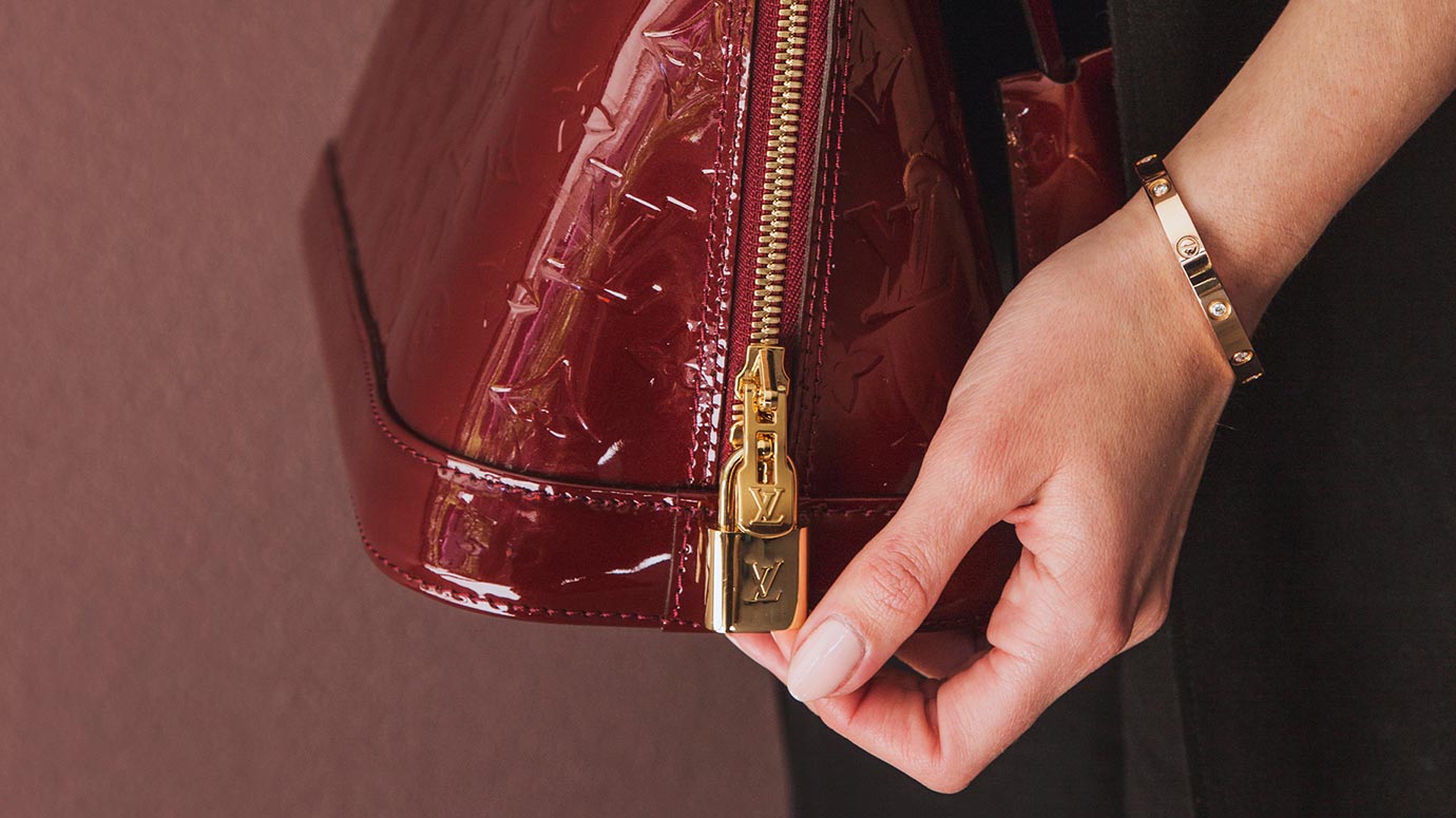 Louis Vuitton zippers
