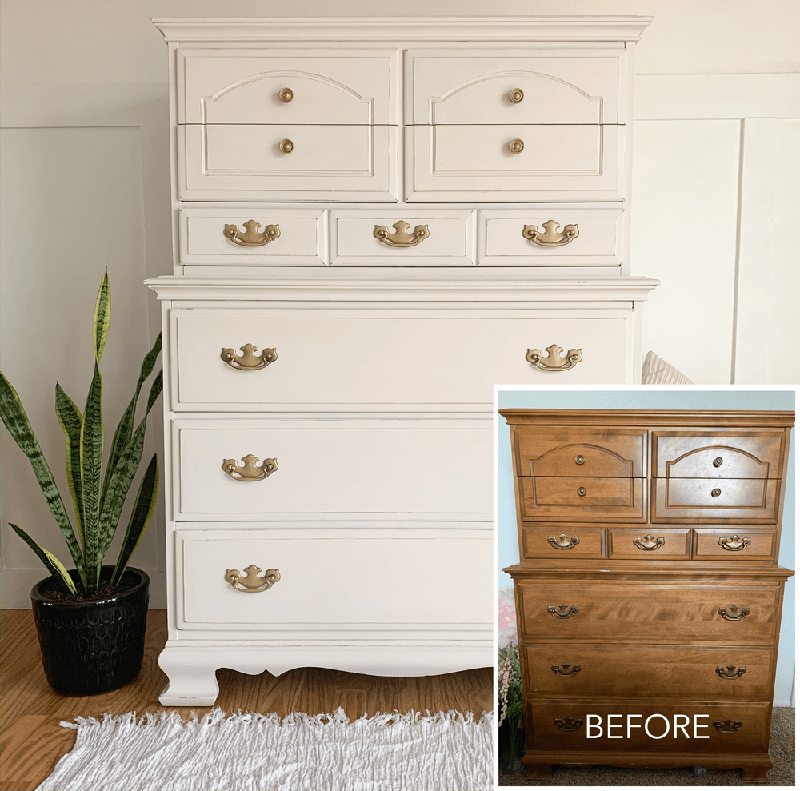 Dresser Before and After BB Frosch