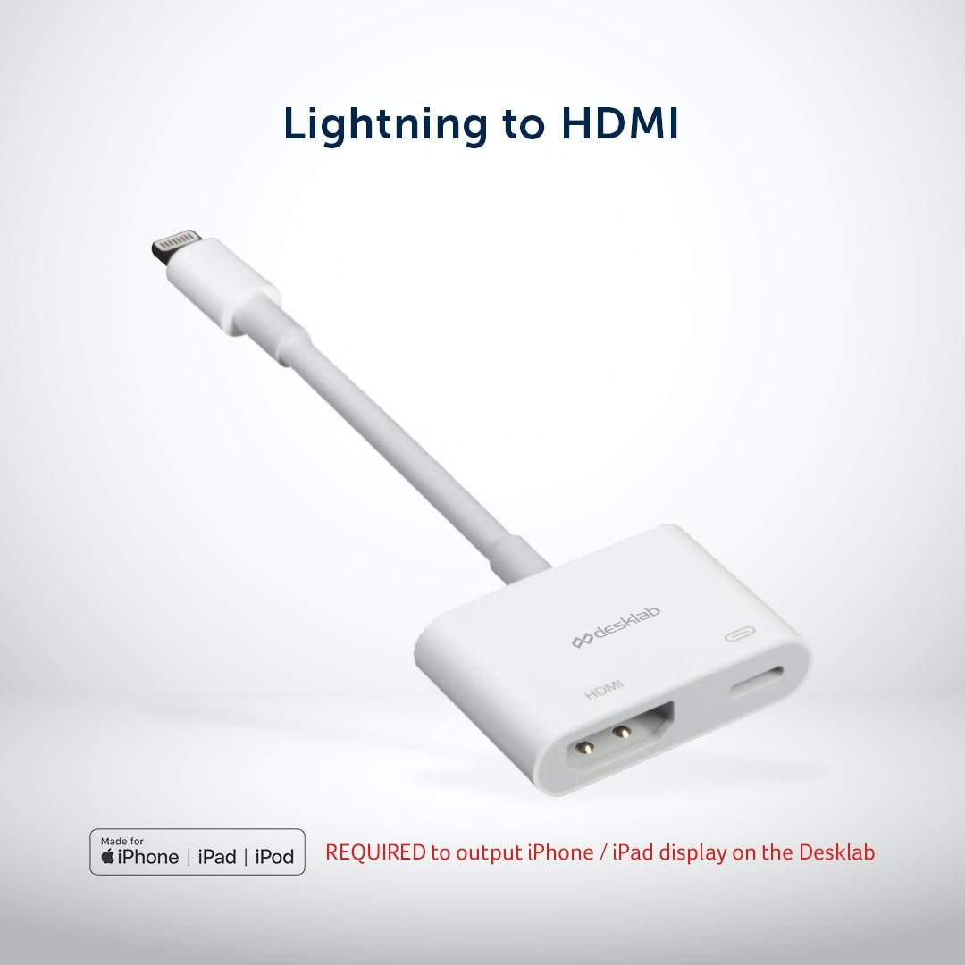 IPhone IPad HDMI Adapter | Desklab Monitor