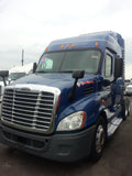 2011 CASCADIA BLUE with 435 hp Detroit  DD13 and 10 speed Fuller-Blue