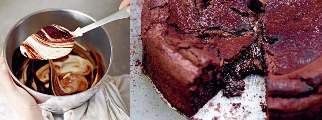 Claire Ptak Violet Bakery Sunken Chocolate Souffle Cake