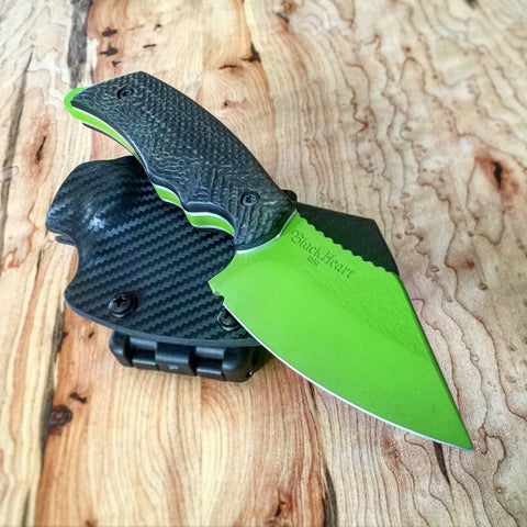 Blackheart Knives Pike in Toxic Green
