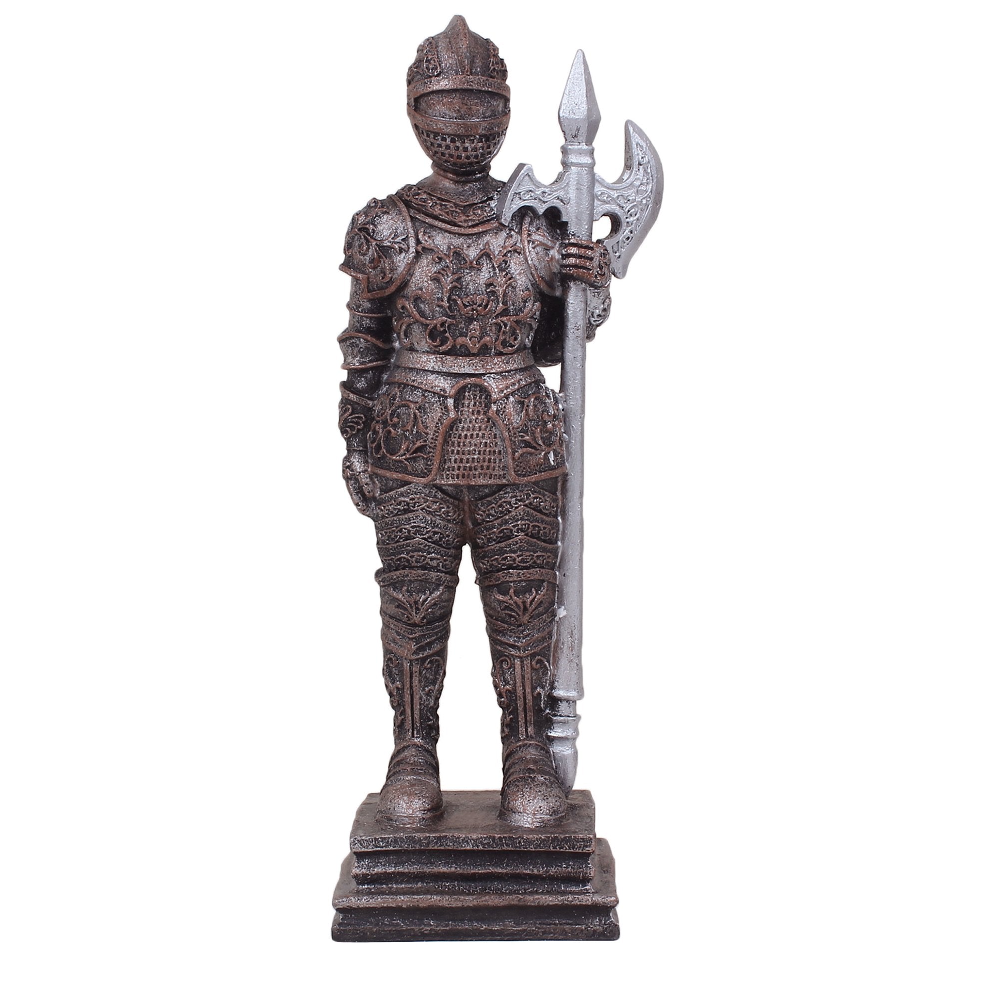 Medieval Armoured Guard Sculpture