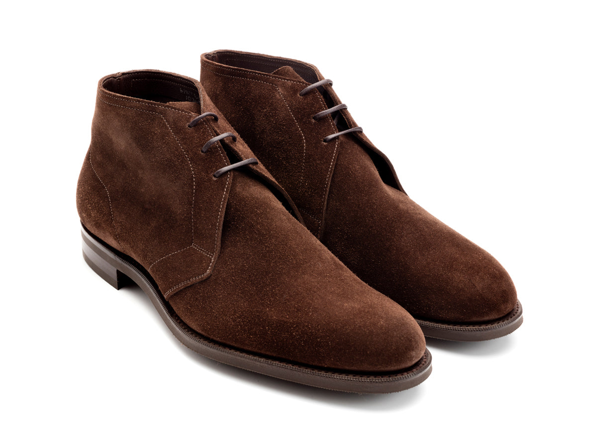 suede double monk