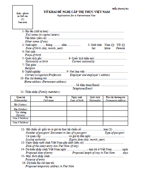 Vietnam Visa on Arrival