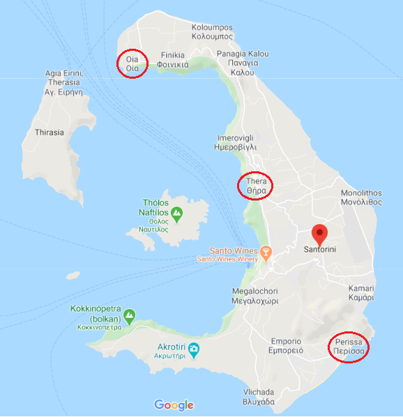 places to visit in Santorini