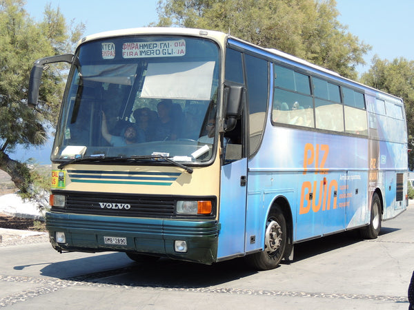 santorini bus