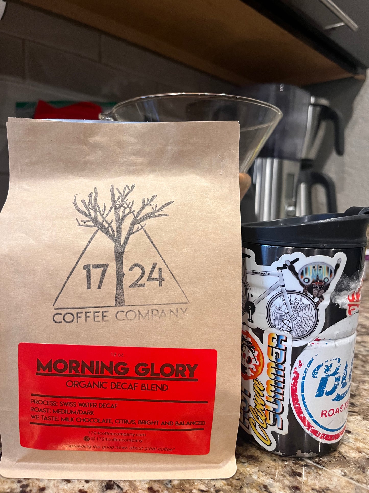 MORNING GLORY Organic Decaf Blend