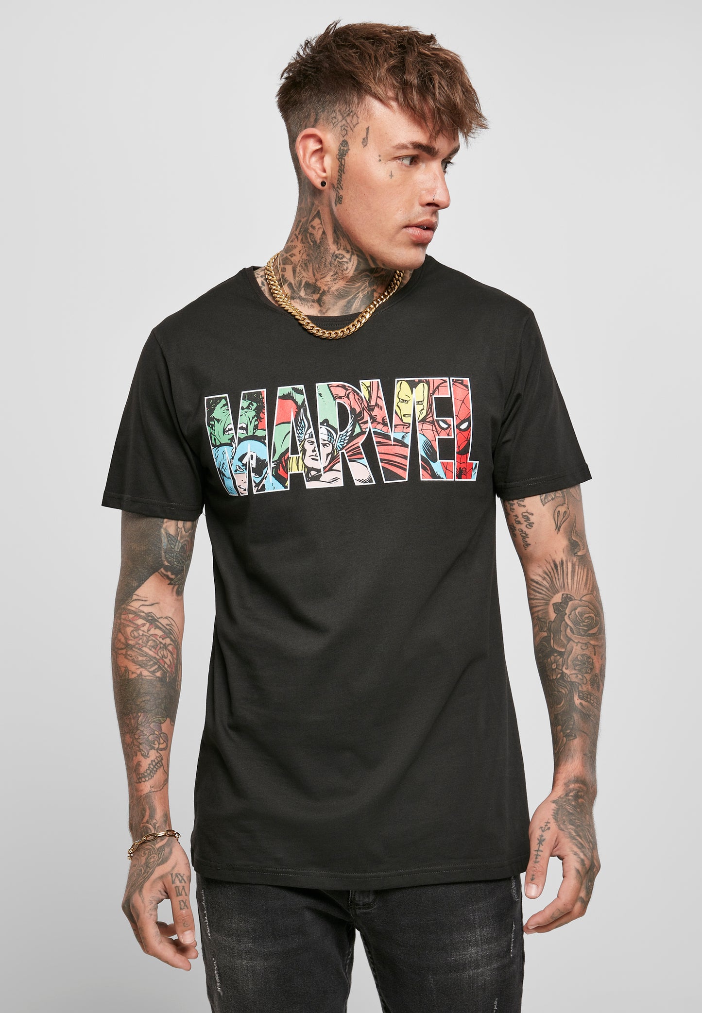 Marvel Logo Character T-Shirt