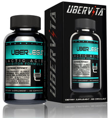 Ubervita Uberlegs Lactic Acid Inhibitor Capsules, 60 Count
