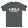 Grumpa, Like A Regular Grandpa, Only Grumpier -  T-Shirt - real men t-shirts, Men funny T-shirts, Men sport & fitness Tshirts, Men hoodies & sweats