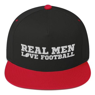 Real Men Watch Football - Snapback - real men t-shirts, Men funny T-shirts, Men sport & fitness Tshirts, Men hoodies & sweats