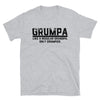 Grumpa, Like A Regular Grandpa, Only Grumpier -  T-Shirt - real men t-shirts, Men funny T-shirts, Men sport & fitness Tshirts, Men hoodies & sweats