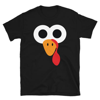 Turkey Face - Unisex T-Shirt - real men t-shirts, Men funny T-shirts, Men sport & fitness Tshirts, Men hoodies & sweats