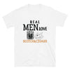 Real Men Love Scotch And Cigars Orange - T-Shirt - real men t-shirts, Men funny T-shirts, Men sport & fitness Tshirts, Men hoodies & sweats