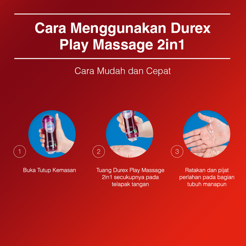 Jual Durex Play Massage 2-In-1 Bottle Lubricant Termurah