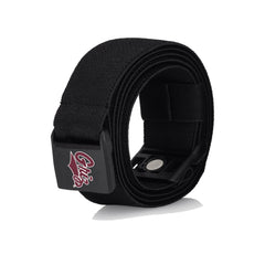 UM Griz JeltX Adjustable elastic belt shown rolled.
