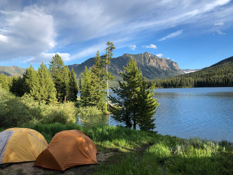 Chisholm Campground in Hyalite Canyon, Montana
