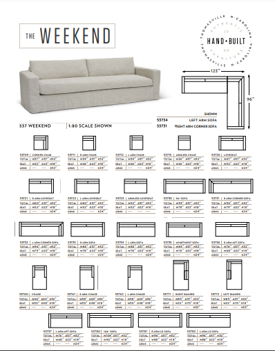 The Weekend Sofa by Younger Furniture 53730