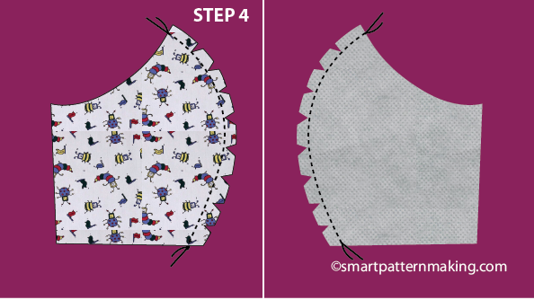 Step 4. Mask Curve Side Clipping. FREE PDF Mask Pattern