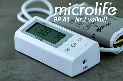 Microlife BP A1, microlife spaudimo matuoklis, microlife kraujospūdžio matuoklis