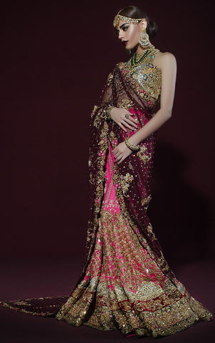 designer lehenga saree