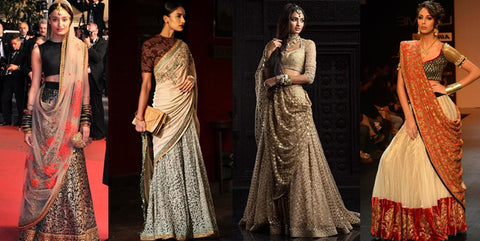 saree draping styles