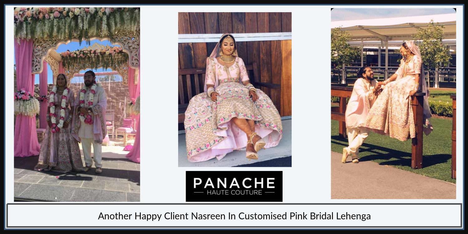 Pink Color Bridal Lehenga