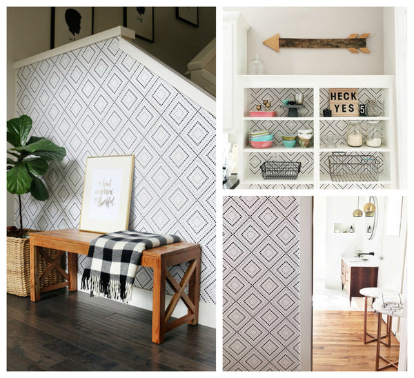 See how Bloggers around the web are using Walls Need Love Pixel Diamond Wallpaper