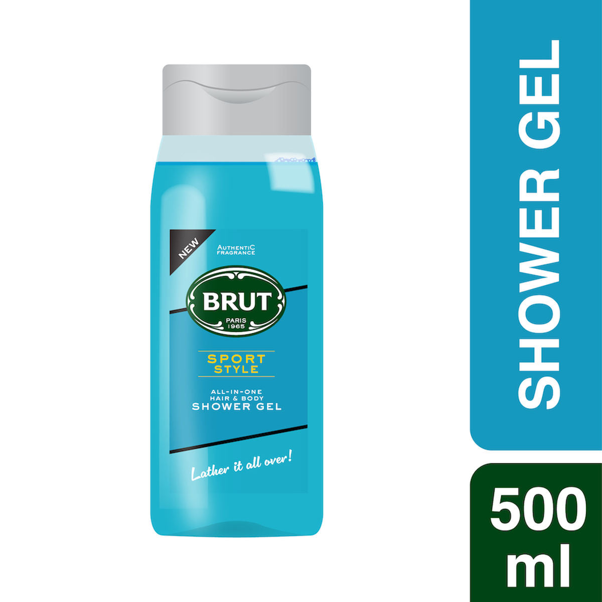 Brut Sport Style Shower Gel (500 ml) – Beautiful