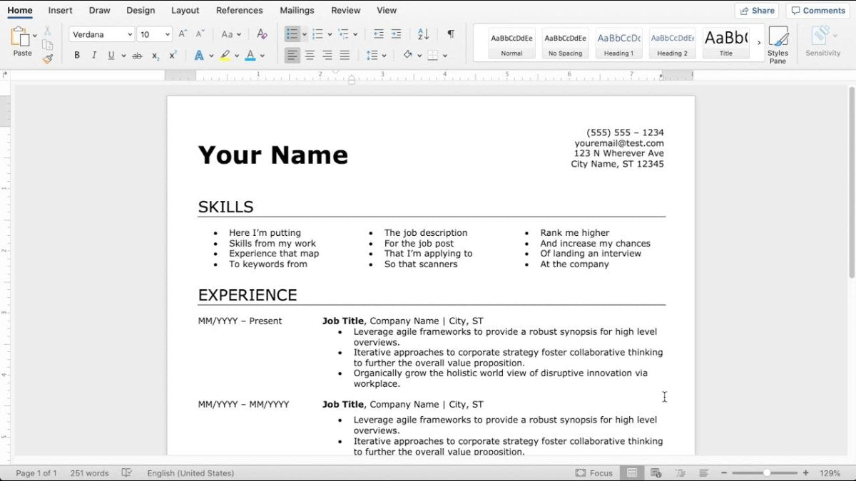 how-to-make-a-resume-in-microsoft-word