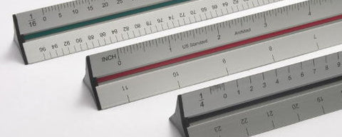 Rapid Rule Architecture ruler scale 12  made in USA