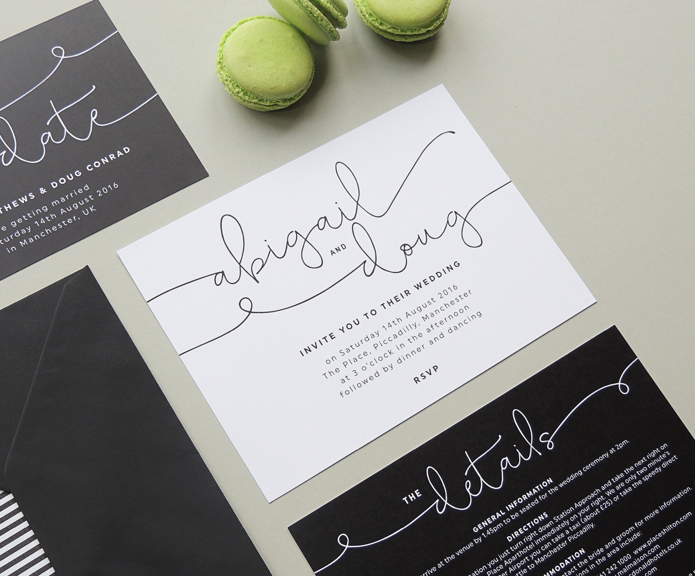 Project Pretty Kate Wedding invitations