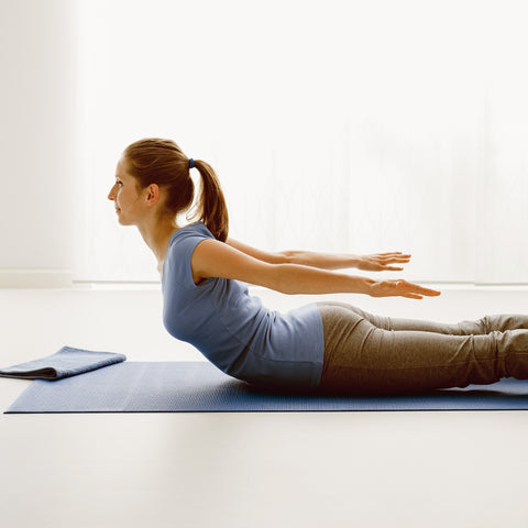 Salabhasana (Locust pose)